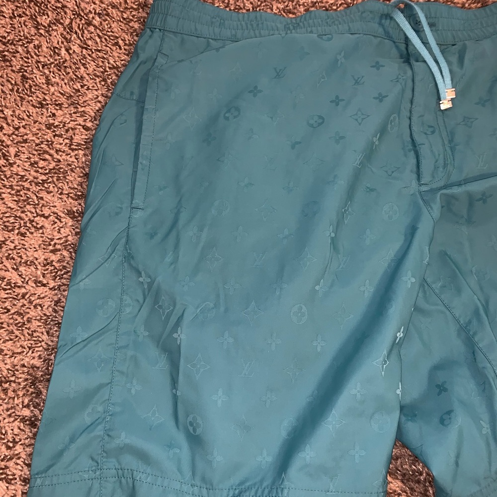 Louie Vuitton swim trunks
